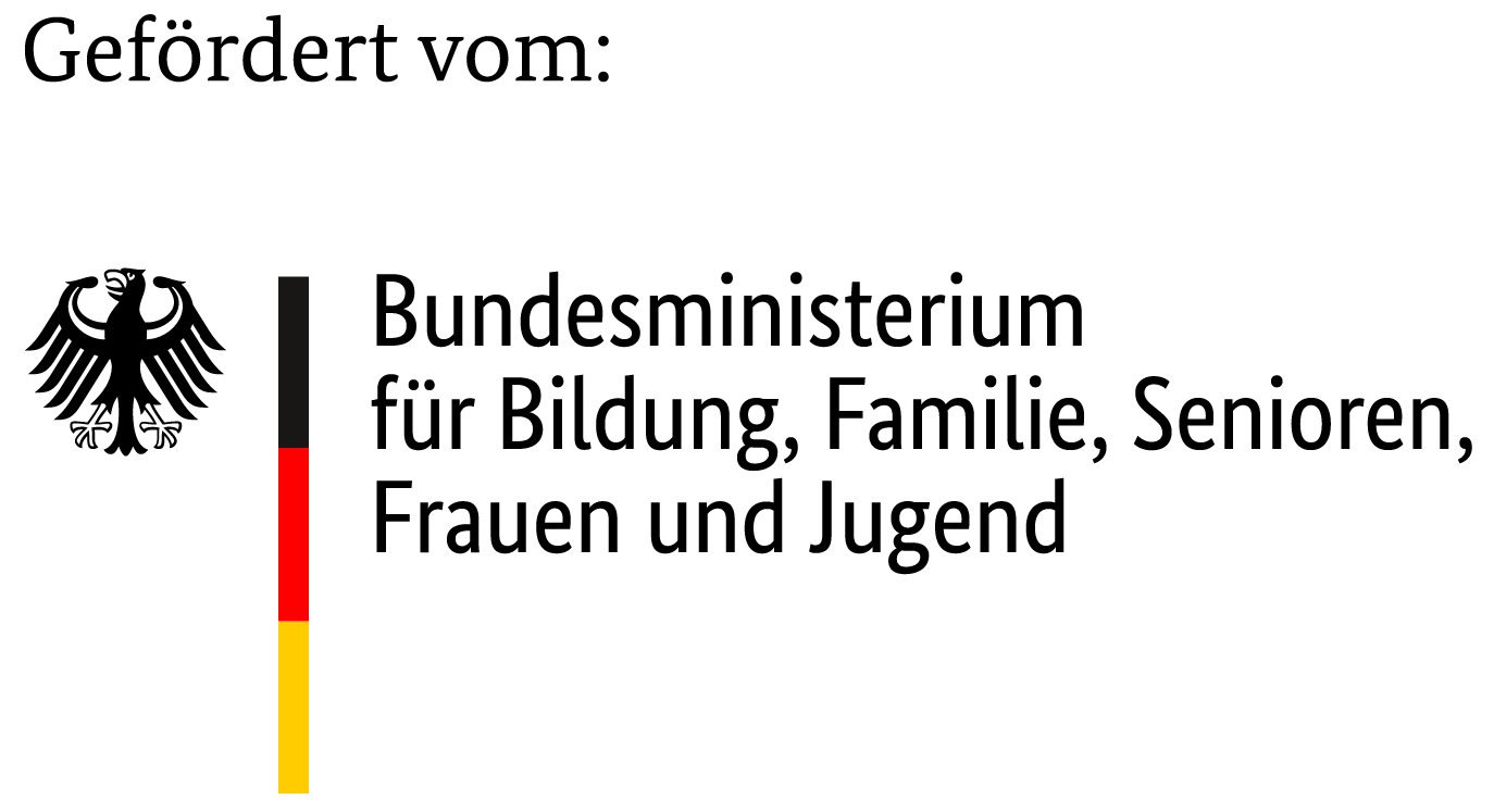Gefördert durch Bundesministerium für Bildung, Familie, Senioren, Frauen und Jugend